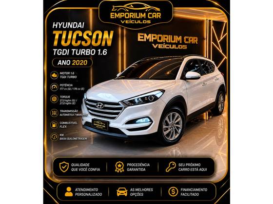 HYUNDAI TUCSON 1.6 16V T-GDI GASOLINA GLS ECOSHIFT HYUNDAI TUCSON 1.6 16V T-GDI GASOLINA GLS ECOSHIFT